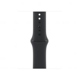 Curea Apple pentru Apple Watch 42mm Sport Band, Black Sport Band, S/M