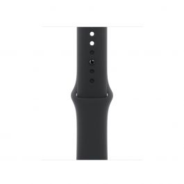 Curea Apple pentru Apple Watch 42mm Sport Band, Black Sport Band, M/L