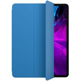 Husa de protectie Apple Smart Folio pentru iPad Pro 12.9" (gen.4), Surf Blue (Seasonal Spring2020)
