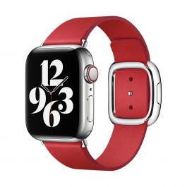 Curea Apple pentru Apple Watch 40mm Band: Scarlet Modern Buckle - Small