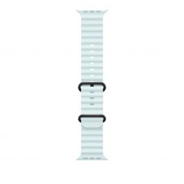 Curea Apple pentru Apple Watch 49mm Ice Blue Ocean Band - Black Titanium Finish