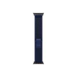 Curea Apple pentru Apple Watch 49mm Blue Trail Loop - M/L - Black Titanium Finish