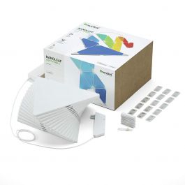 Kit 15 panouri luminoase modulare inteligente, Nanoleaf Aurora Rhythm