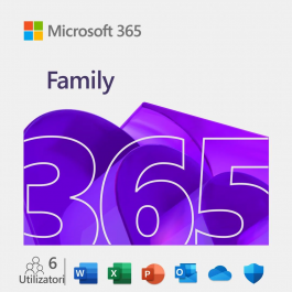 Licenta Microsoft 365 Family English FPP, 1 an