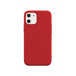 Husa de protectie Next One Silicone Case MagSafe pentru iPhone 12 Mini, Rosu