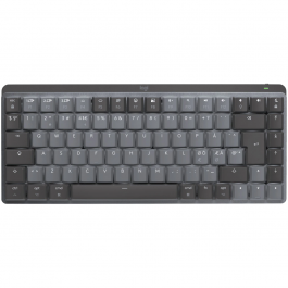 Tastatura Wireless Logitech MX Mechanical Perfomance Mini for Mac, Iluminata, Silentioasa, USB, BT, US INT, Space Grey