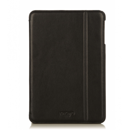 Knomo Leather folio, Hard-shell back for iPad mini with Retina Display