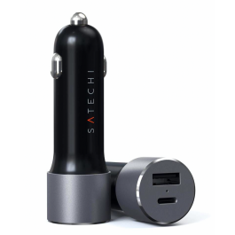 Incarcator auto Satechi 72W Type-C PD Car Charger - Space Gray