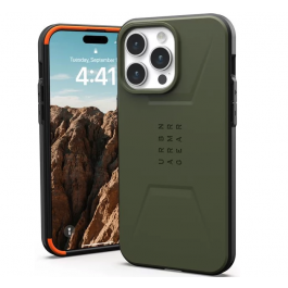 UAG Civilian MagSafe, olive drab - iPhone 15 Pro