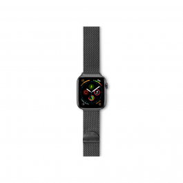 Curea Epico pentru Apple Watch 42/44/45mm Milanese Gri Spatial