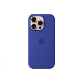 Husa de protectie Apple cu MagSafe pentru iPhone 16 Pro, Silicon, Ultramarine (Seasonal)