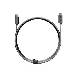 Cablu de date Next One Metalic USB-C la USB-C, Space Grey