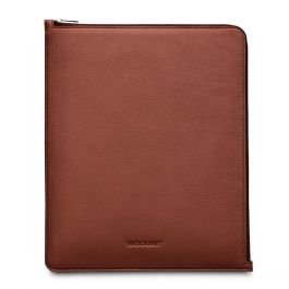 Husa de protectie Woolnut Folio pentru iPad Pro 12.9", Piele, Cognac