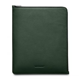 Husa de protectie Woolnut Folio pentru iPad Pro 12.9", Piele, Verde