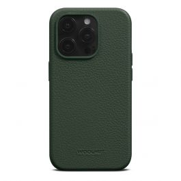 Resigilat: Husa de protectie Woolnut cu MagSafe pentru iPhone 15 Pro Max, Piele, Verde