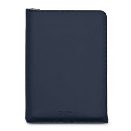 Husa de protectie Woolnut Coated pentru MacBook Pro (13" si 14"), MacBook Air 13", Piele, Albastru