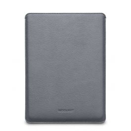 Husa de protectie Woolnut Sleeve pentru MacBook Pro 14", Piele, Gri