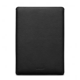 Husa de protectie Woolnut Sleeve pentru MacBook Pro 16", Piele, Negru