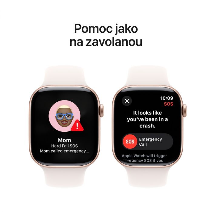 Apple Watch Series 10 GPS 42mm Rose Gold Aluminium Case Light iSTYLE.ro