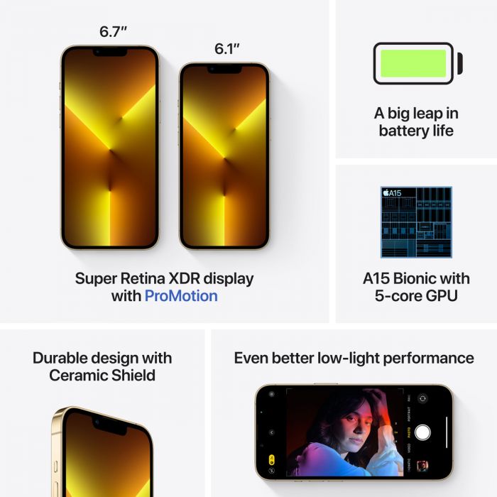 Apple iPhone 13 Pro 256GB Gold | iSTYLE.ro