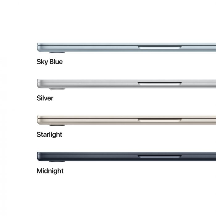 Apple MacBook M4 13.6インチ シルバー MacGuard for MacBook Air 13.6インチ M4/M3/M2用ボディフィルム