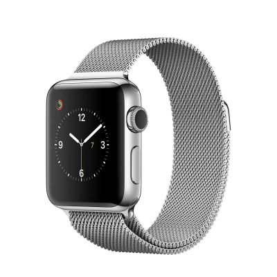Apple Watch Series 2 Stainless Steel Case with Silver Milanese Loop (38mm)