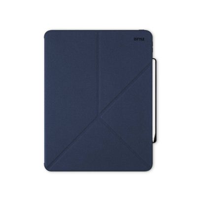 Husa de protectie iStyle Flip pentru iPad Pro 11", Albastru intunecat