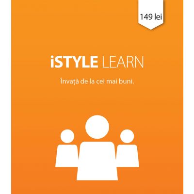 iSTYLE Learn (Vrei să să descoperi mai multe despre ceea ce puteți face cu produsele Apple?)
