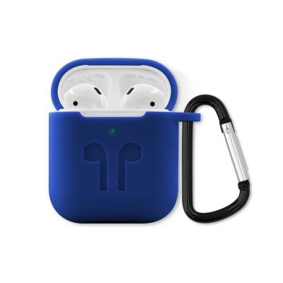 Husa de protectie iSTYLE Outdoor pentru Apple AirPods (Gen. 1/2), Albastru