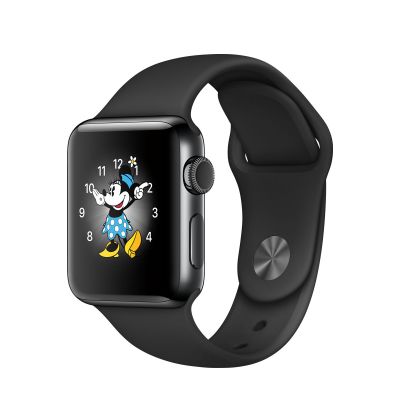Apple Watch Series 2 Stainless Steel Case with Sport Band Space Black (38mm) - Space Black