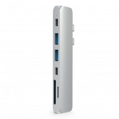 Satechi Aluminium Type-C Pro Hub adapter (Silver)