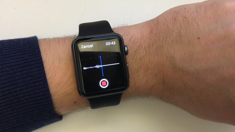 apple watch - voice memos