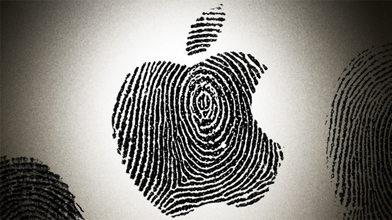 logo apple alb negru