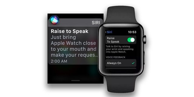 aplicatia Siri pe ceasul Apple