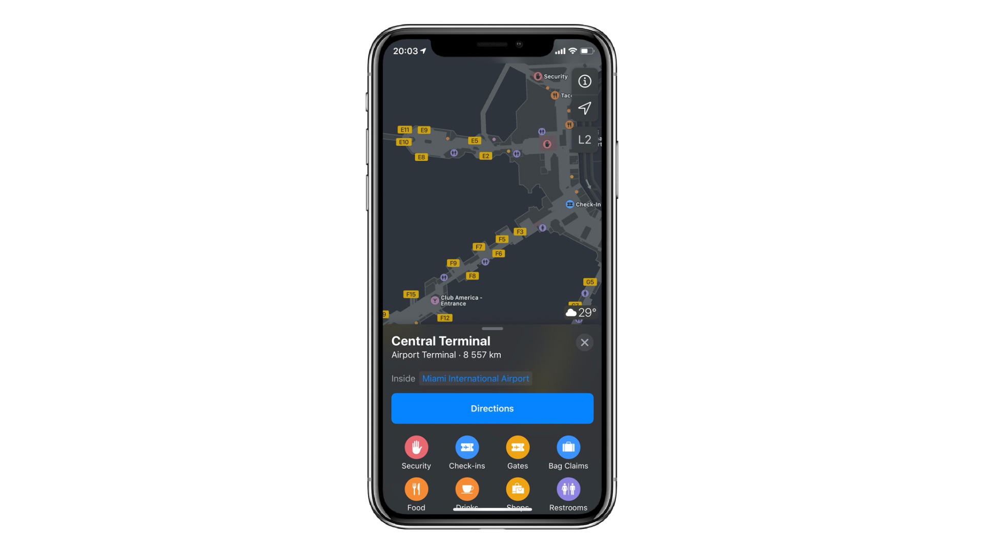 apple maps pe iphone