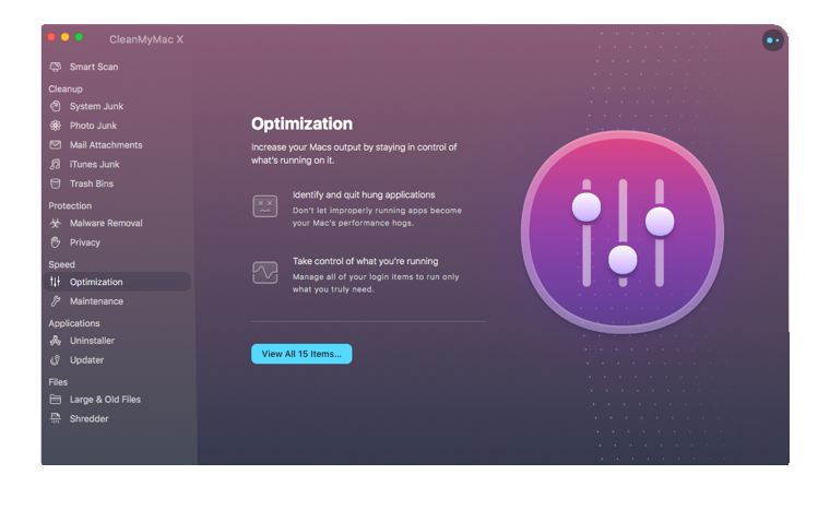 optimizare cleanmymac