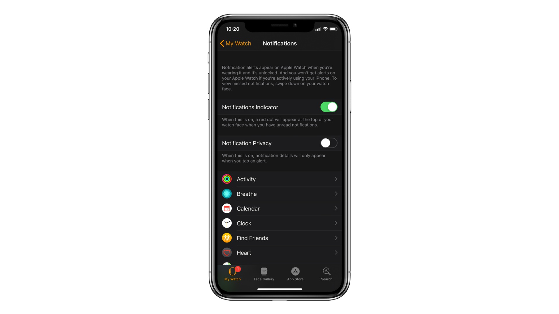 notifications
