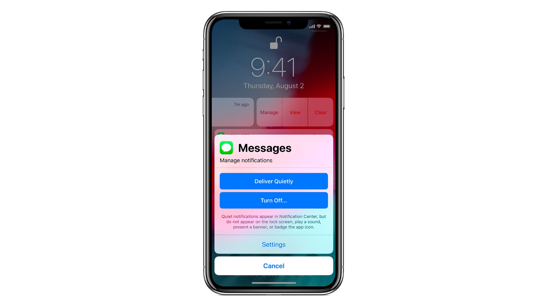notification center