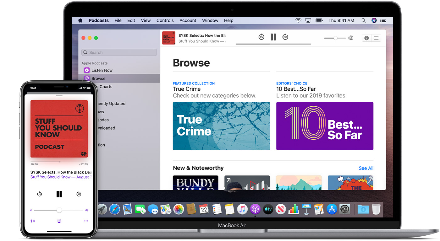 iphone si macbook pe fundal alb