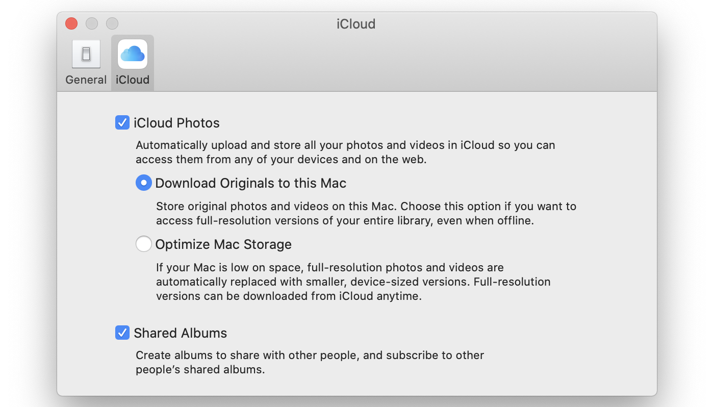 aplicatia icloud pe mac