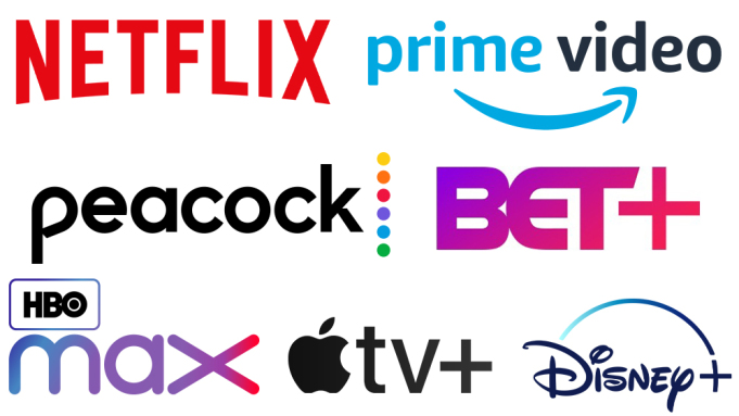 logo-uri de companii de streaming