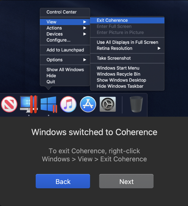 Coerența Parallels Desktop pe Mac-urile M1 și M2