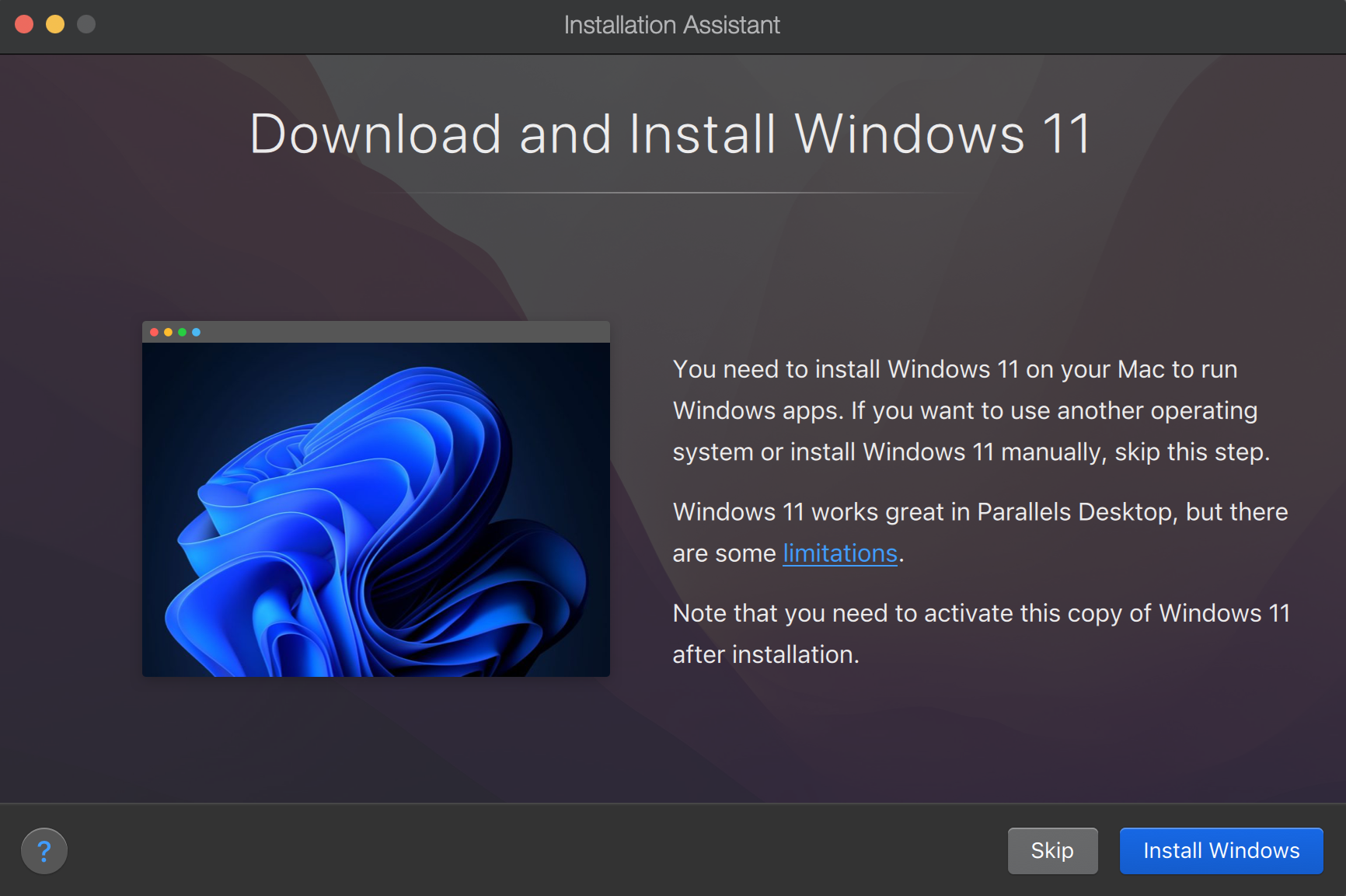 Instalarea Windows pe un Mac